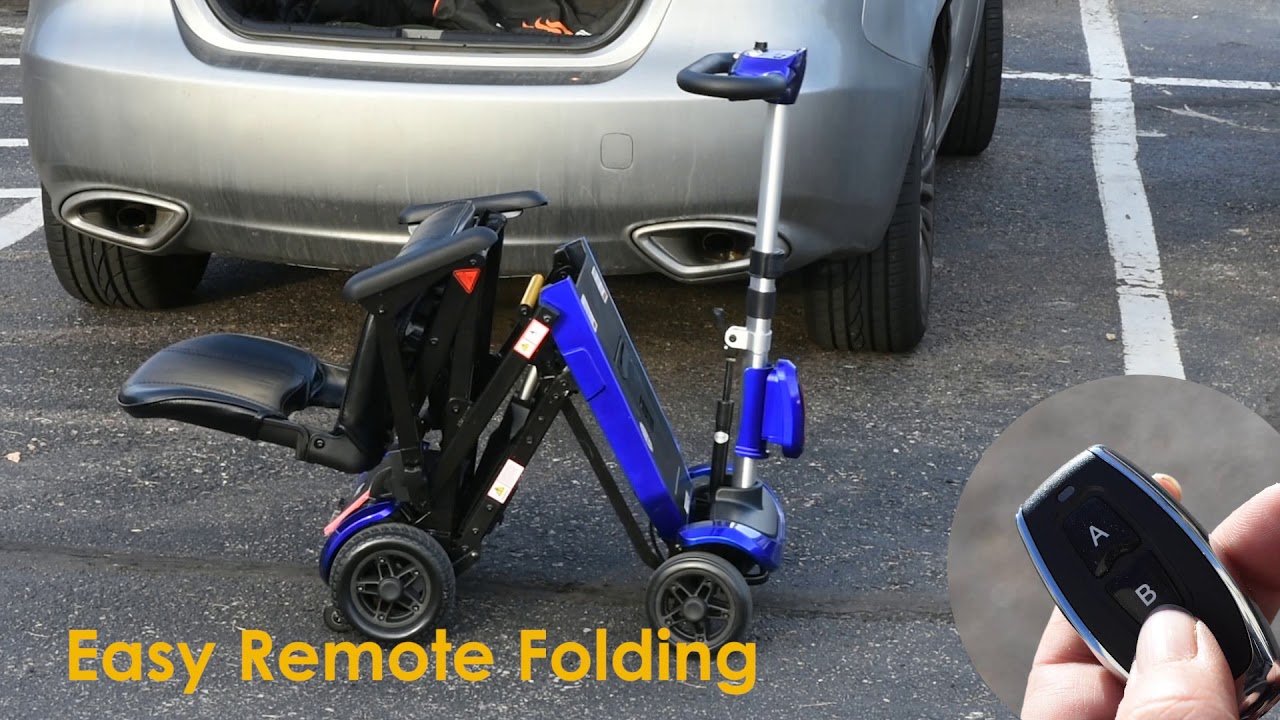 Remote Folding Drive ZooMe Flex Scooter YouTube
