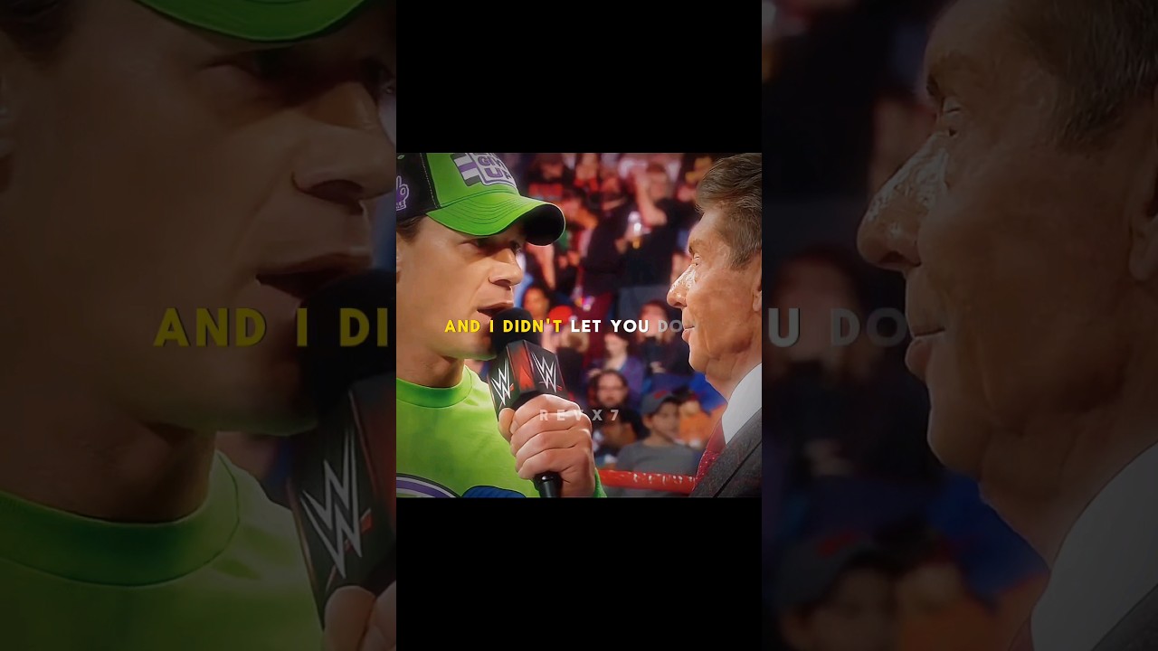 John Cena Saved Vince McMahon & WWE 🥵 Edit