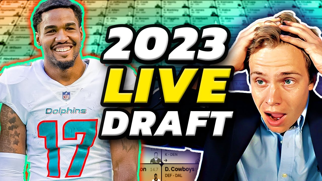 A 2023 Fantasy Football Draft !