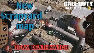 New Scrapyard Map in Call of duty Mobile | Team Deathmatch | COD Mobile