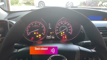MazdaSpeed3 - Stock vs Corksport resonated catback