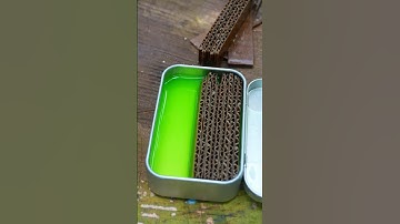 Survival Skills: Easy Firestarters From Cardboard #survival #lifehacks #camping #outdoors