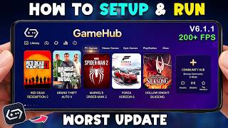 NEW 🔥 GAMEHUB EMULATOR ANDROID V6.11 WORST UPDATE 2026 | SETUP/SETTINGS &GAMEPLAY! WINDOWS EMULATOR