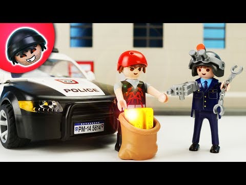 ⭕ KARLCHEN KNACK - Karlchen bricht bei Familie Sandmann ein! Playmobil  Polizei Film by Pandido TV - Der Kanal für Kinder
