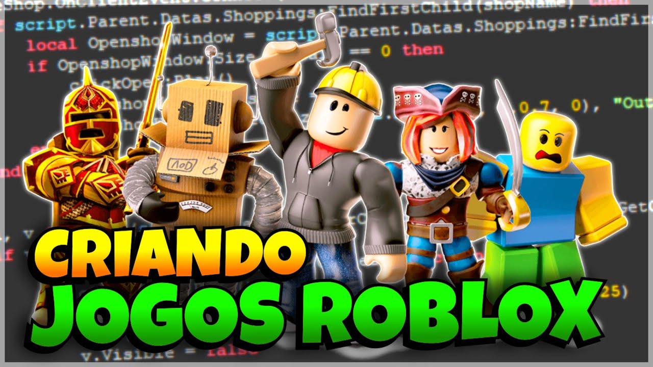 Criação de Jogos - Criando Jogos com Roblox Studio - Curso Online 