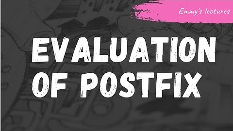 Evaluation of Postfix expression using stack|Data Structure