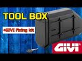 TOOL BOX GIVI INSTALL ON YAMAHA TENERE (2020)