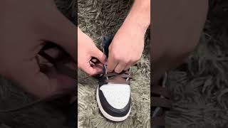 How to Lace Jordan 1 Tutorial ❗️*Best Way*