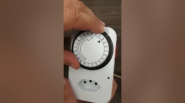 Como funciona - Timer analógico - 24 housers - YTS-B - Time Switch.