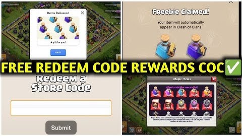 FREE REDEEM CODE REWARDS COC ✅ CLASH OF CLANS REDEEM CODE STORE CODE ✅ REDEEM CODE STORE CODE COC