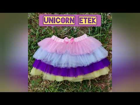 Tütü Etek Dikimi- Unicorn Etek Dikimi