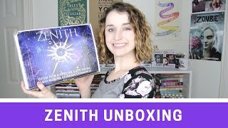Zenith by Sasha Alsberg and Lindsey Cummings Unboxing