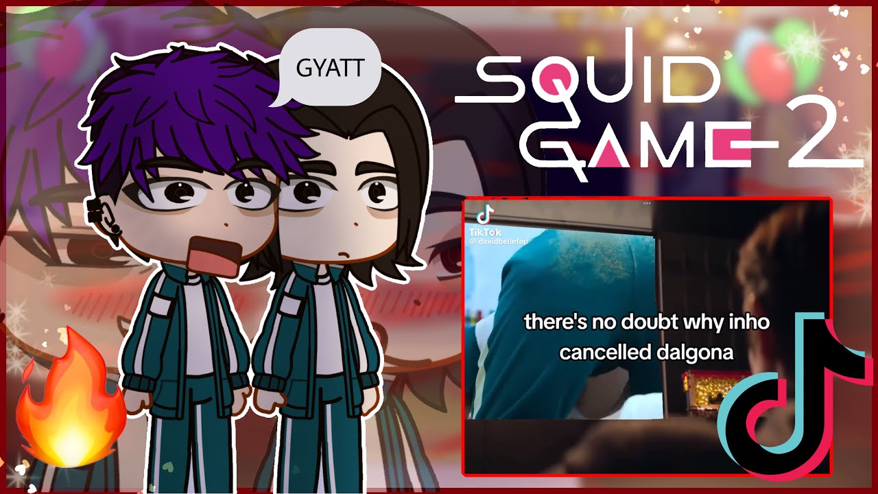 𝙎𝙌𝙐𝙄𝘿 𝙂𝘼𝙈𝙀 2 react to TikTok 👽 || 2X SPEED ||🇺🇸|| [brainrot] || PART #1 || Gacha Club