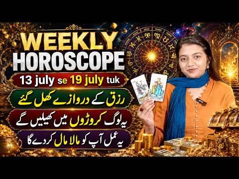 Weekly Horoscope | Rizq Ke Darwaze Khul Gaye | 13 July - 19 July | By Hadya Noor
