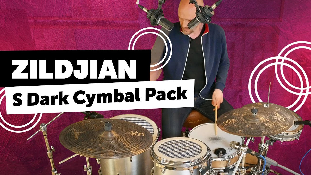 Zildjian S Dark Cymbal Pack 14HiHat + 16Crash + 18Crash + 20Crash