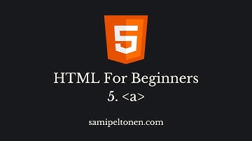 HTML5 Tutorial For Beginners | Part 5: Hyperlinks | 2022