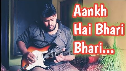 Aankh Hai Bhari Bhari | Tum Se Achha Kaun Hai | Sunny Guitar Instrumental