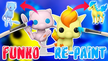 Funko Pop Re-Paint Challenge! ✨SHINY POKEMON!✨