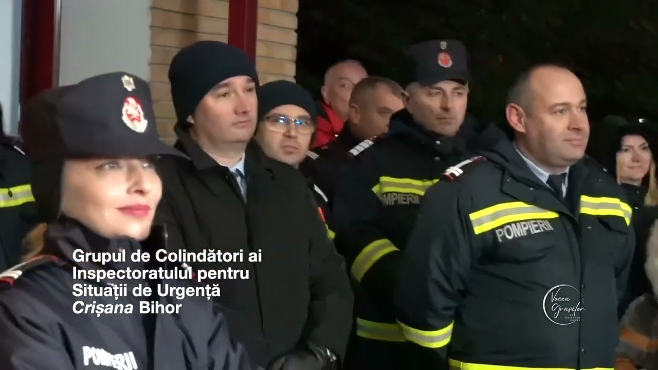 Colinde la ISU Crisana Bihor. 23 decembrie 2024