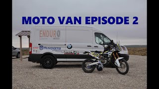 Enduro America's Moto Van Episode 2 * Lock N' Load Motorcycle hauler