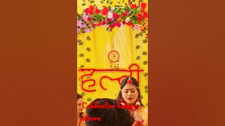 haldi ceremony wedding reception stage decoration ideas #trending #decoration #haldiceremony