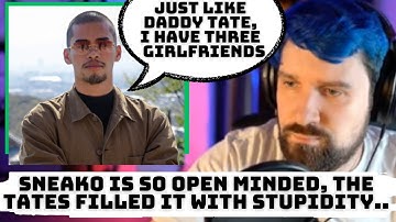 Destiny CALLS Sneako CRINGE for COPYING Andrew Tate