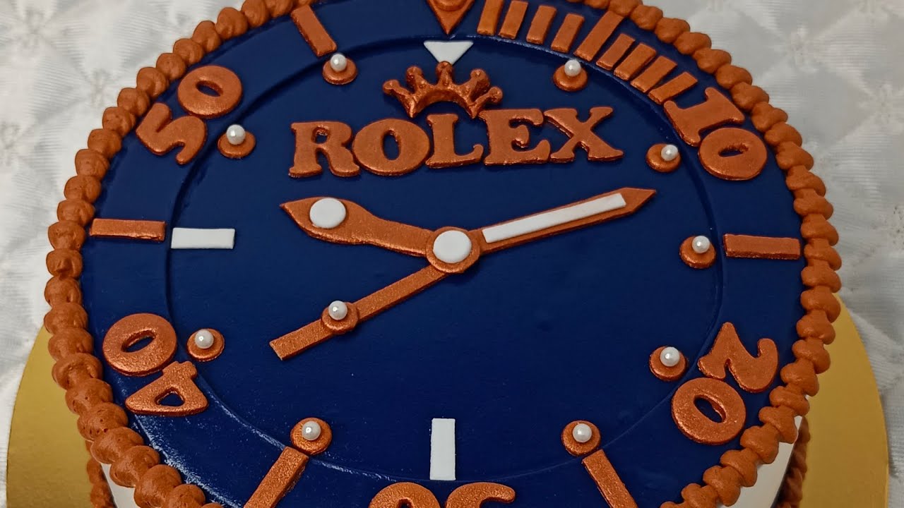 Cake topper | Rolex _ Orologio _ Watch | Tartas, Pasteles