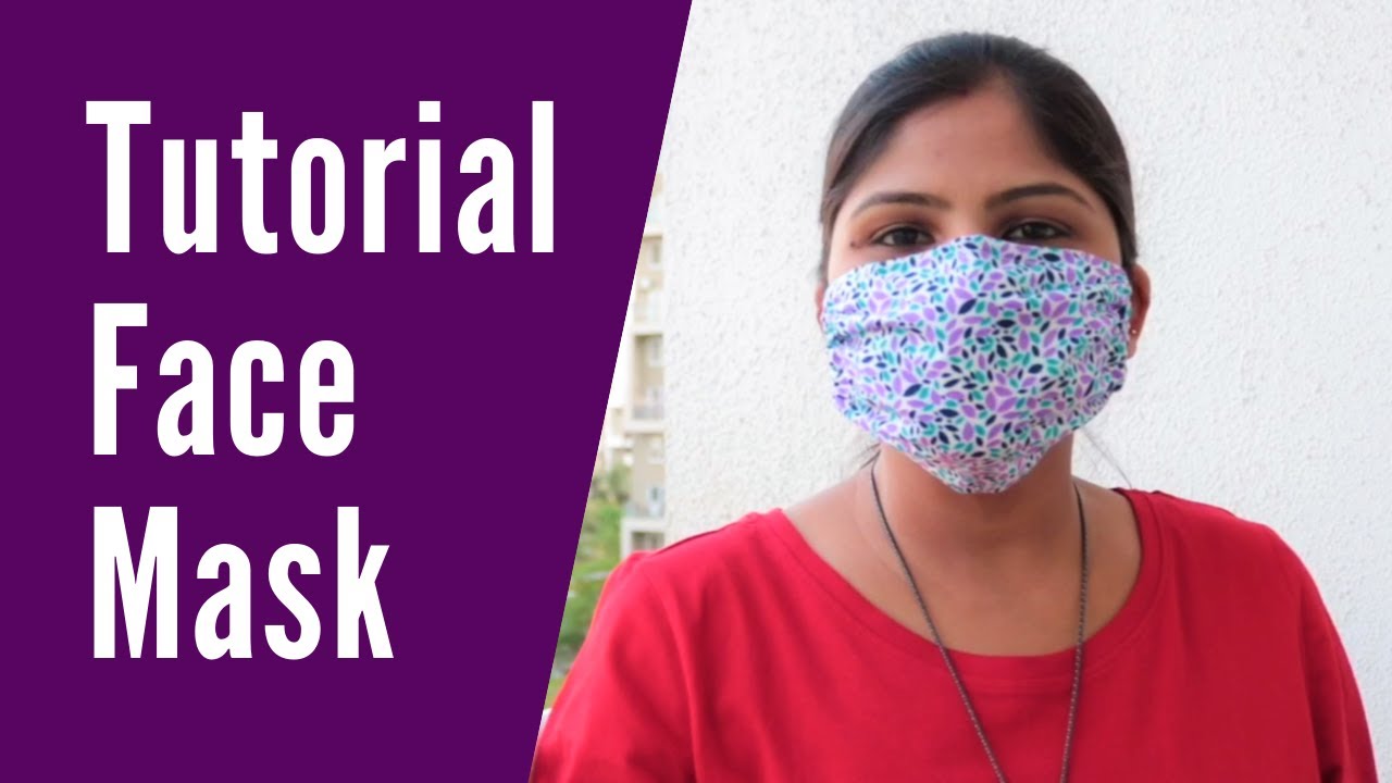 How to make face mask, Easy sew Reusable Face Mask Tutorial, DIY Face