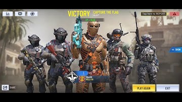 Call of Duty Mobile - Try to play Capture the Flag mode