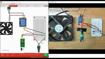 Turn on/off FAN by Obstacle avoidance sensor module and RELAY | Tắt mở quạt bằng cảm biến tiệm cận