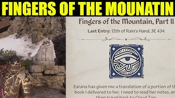 Oblivion Remastered - fingers of the mountain part 2 guide (Chorrol Recommendation) | Welkynd stone