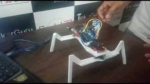 4 leg robot using arduino and servo motors | Robot walk