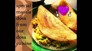 Have our thin crisp dosa, consumed with a spicy potato curry. #masaladosa screenshot 5