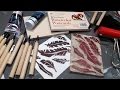 Stamp Carving Basics // Block Printing How-To // DIY Rubber Stamps