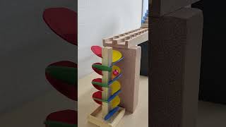 Marble Run Race ASMR HABA wave slope part38 #marblerun #マーブルラン #shorts