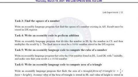 Working of Arithmetic Instructions [ADD, SUB, MUL, DIV, INC, DEC and NEG] using EMU8086 Part 7