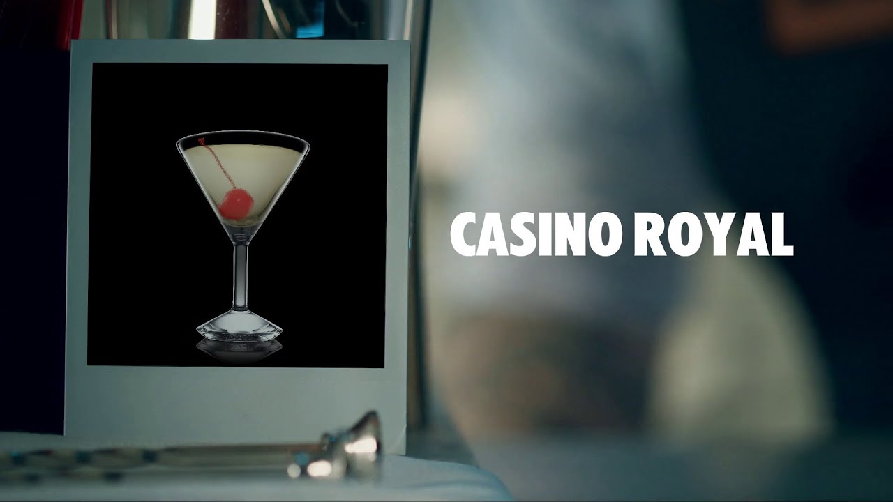 CASINO ROYAL DRINK RECIPE HOW TO MIX YouTube