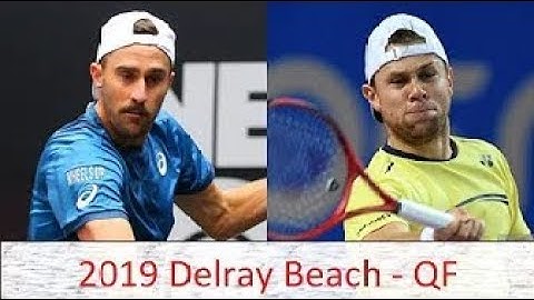 Radu Albot vs Steve Johnson - Highlights DELRAY BEACH 2019