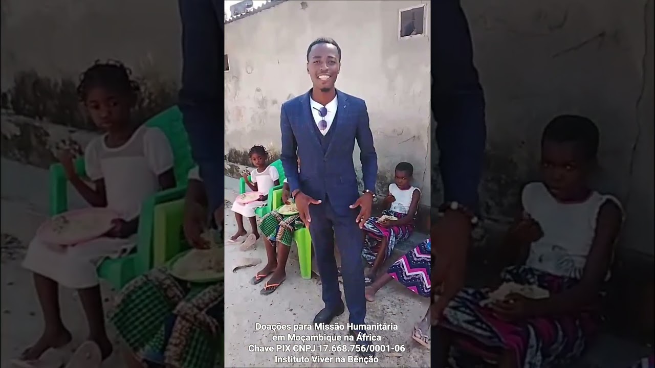 Que princesa linda | Missão Humanitária em Moçambique na África | Instituto Viver na Bênção