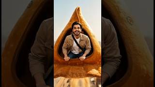 J-F Thunder Samosa Fighter Jet #shorts #food #foodie #foodlover #viral