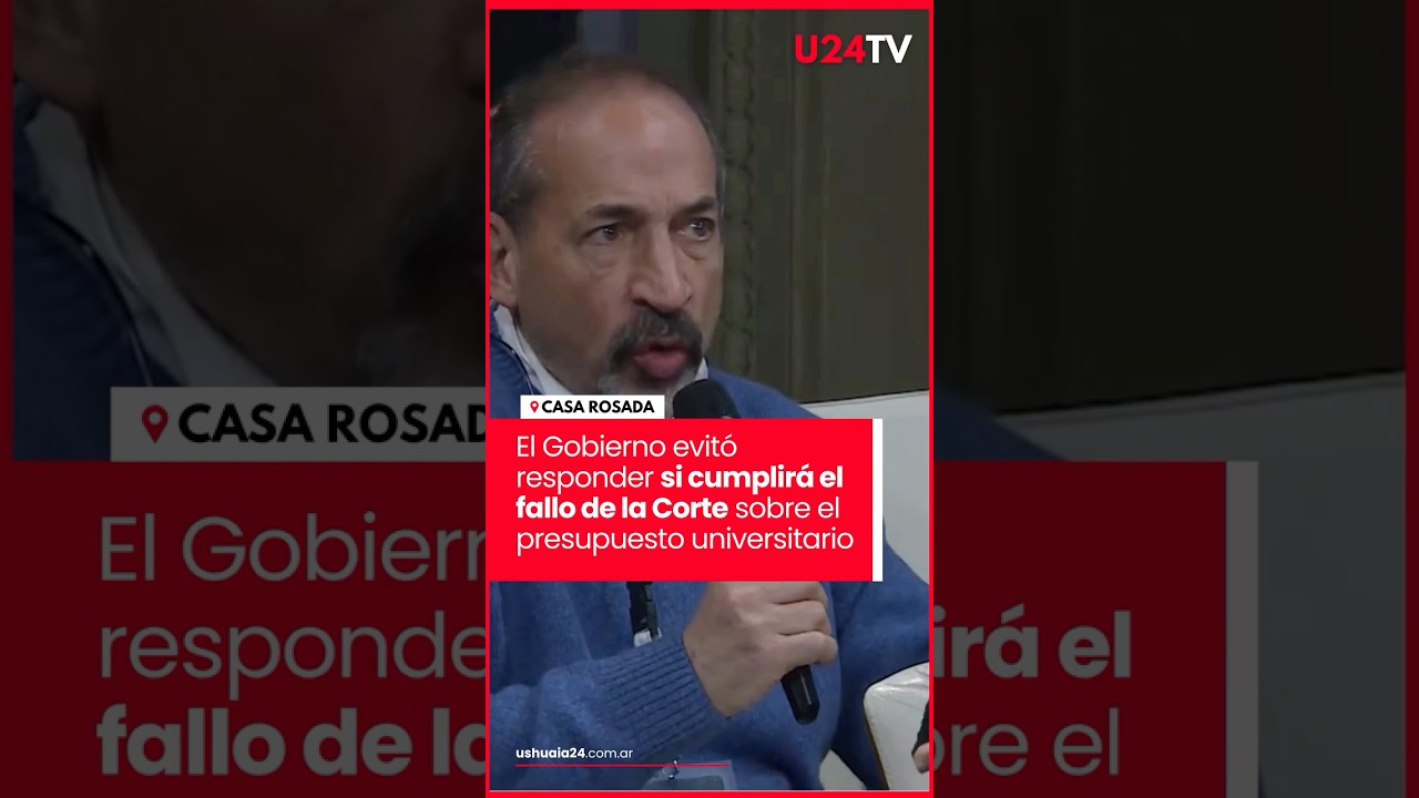 El Gobierno evitó responder si cumplirá el fallo de la Corte sobre el presupuesto universitario