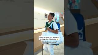 “I should take a photo!” 💜💚