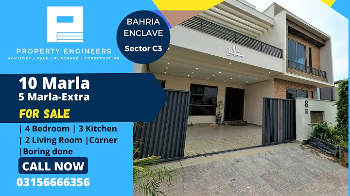 Designer House 10 Marla + 5 Marla Extra Land | Cor...