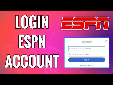 How To Login ESPN Account 2022 | ESPN.com Sign In Help | Login To www.espn.com