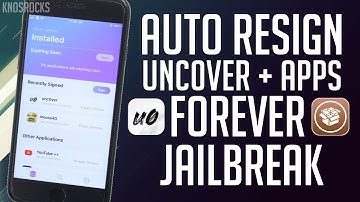 NEW! How To Auto Resign Apps + Unc0ver iOS 13 - 13.3 & 12.4.4 Jailbreak FOREVER ReProvision iPhone
