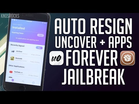 NEW! How To Auto Resign Apps + Uncver iOS  - .. Jailbreak FOREVER ReProvision iPhone