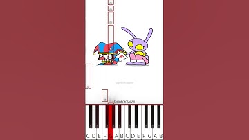 Little Pomni😭x Jax😎 | The Amazing Digital Circus (@pinkorojapan) - Octave Piano Tutorial