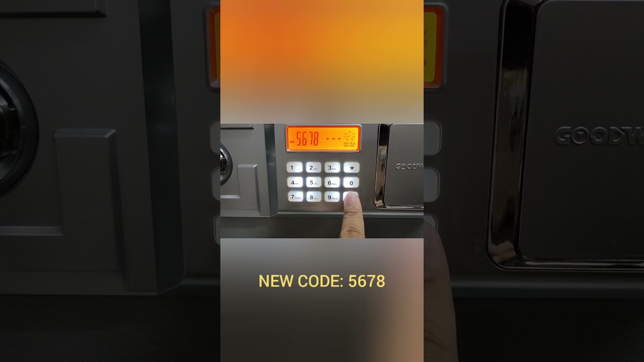 HOW TO OPERATE GOODWILL ELECTRONIC SAFE YouTube