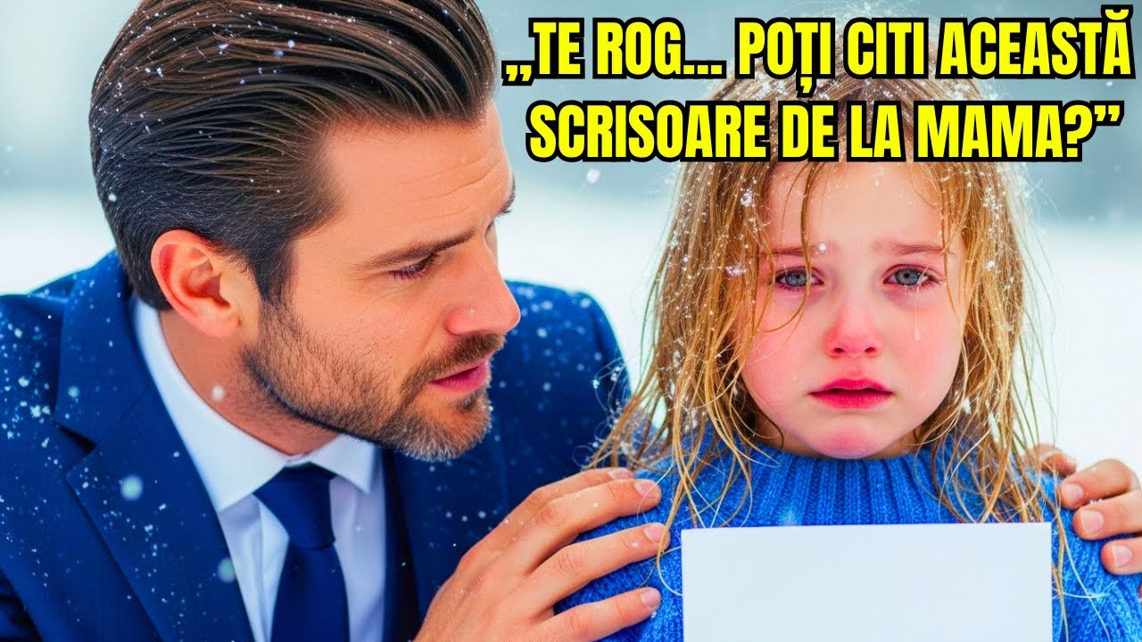 „POȚI SĂ ÎMI CITEȘTI ACEASTĂ SCRISOARE?” – FATA SĂRACĂ I-A ÎNMÂNAT CEO-ULUI TATĂ SINGUR O FOAIE