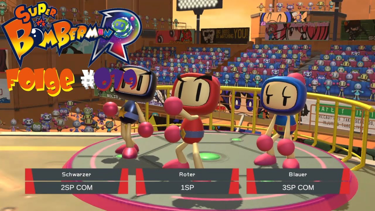 SUPER BOMBERMAN R 💣 [PS4] #019 - 3 VS 3 Kontrollpunkte - YouTube
